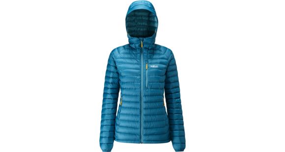 Rab Microlight Alpine Long Jacket - Women's-Blazon/Seaglass-10
