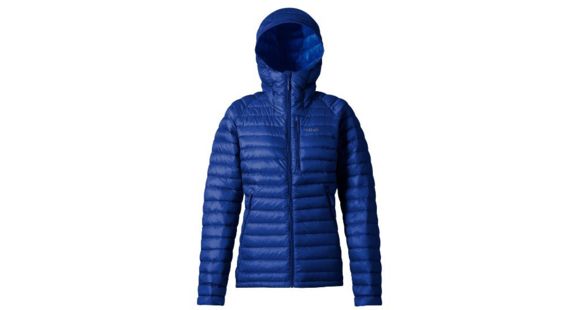 Rab Microlight Alpine Long Jacket - Women's, Blueprint/Celestial, Large, QDA-93-BP-14