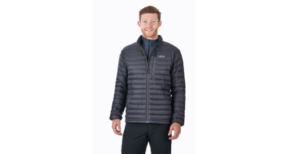 Rab Microlight Jacket, Beluga/Dijon, 2XL, QDA-94-BE-XXL