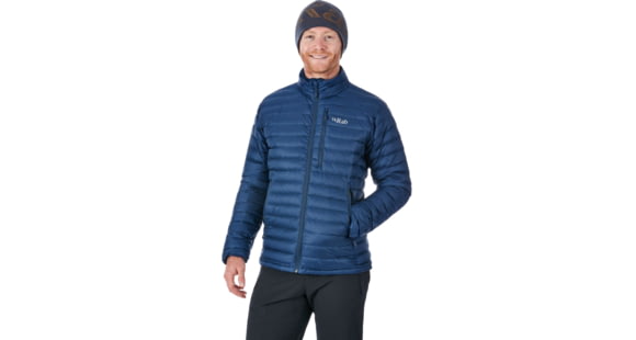 Rab Microlight Jacket, Deep ink/Footprint, 2XL, QDA-94-DI-XXL