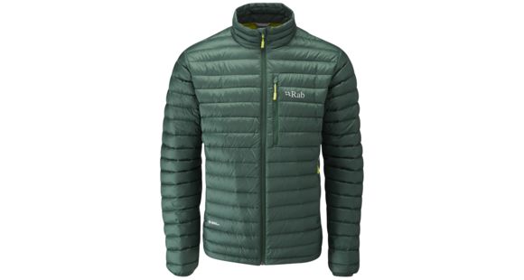 Shed, Rab Mens Microlight Jacket, Fir/Lime, Large, QDA-63-FI-L-DEMO