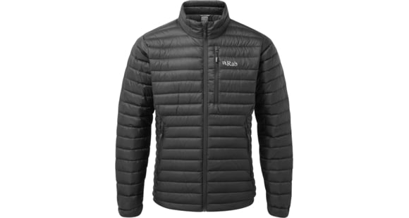 Rab Microlight Jacket - Men's, Black, Extra Small, QDB-16-BL-XS