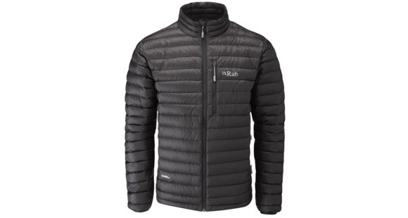 Rab Microlight Jacket - Mens, Black/Shark, Large