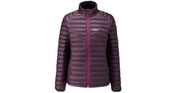 Rab Microlight Jacket - Women's, Aubergine/Quince, Medium