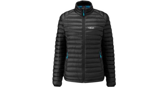 Rab Microlight Jacket - Women's, Black/Tasman, Large