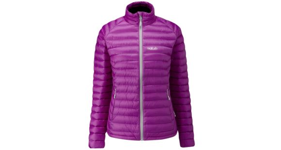 Rab Microlight Jacket - Women's, Lupin/Gargoyle, Medium