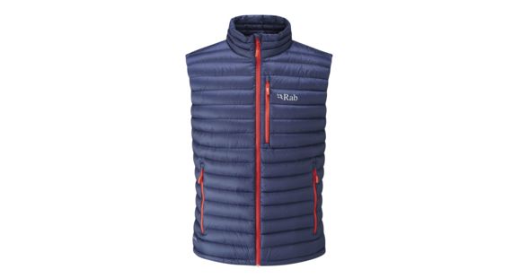 Rab Microlight Vest - Men's, Twilight/Shark, Medium