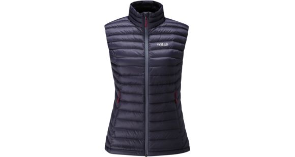 Rab Microlight Vest - Women's, Steel/Passata, XL, 16, QDA-67-ST-16