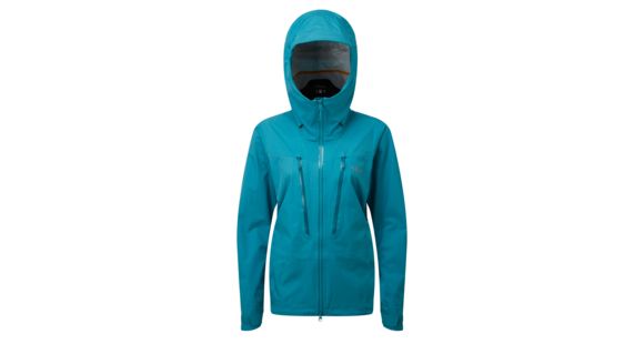 Rab Muztag DV Jacket - Women's, Serenity, Extra Small, QWG-12-SE-08