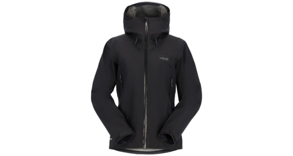 Rab Namche GTX Jacket - Women's, Black, Medium, QWH-31-BLK-12