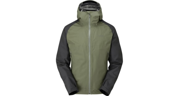 Rab Namche Paclite Jacket - Men's, Graphene/Light Khaki, Large, QWH-59-GLK-LRG