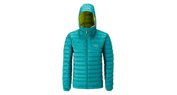 Rab Nebula Jacket - Men's-Spruce/Lime-X-Large