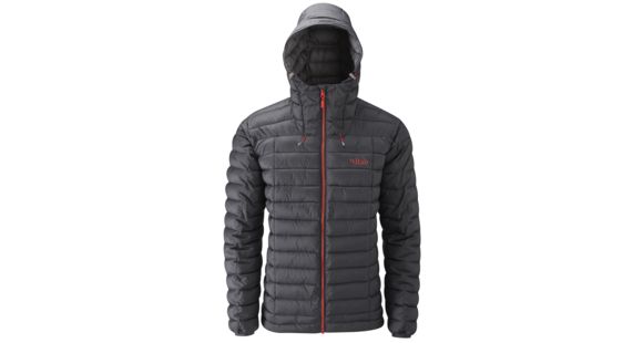 Rab Nebula Jacket - Men's-Beluga/Zinc-Small