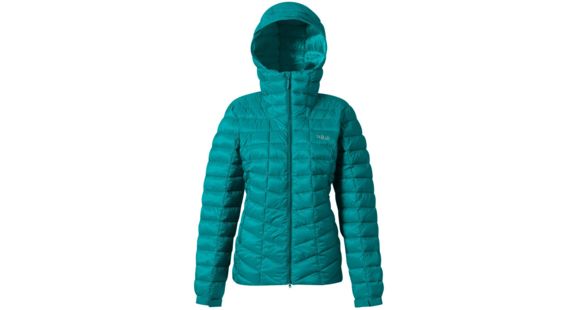 Demo, Rab Nebula Pro Jacket - Women's, Atlantis/Serenity, Medium, QIO-26-AT-12