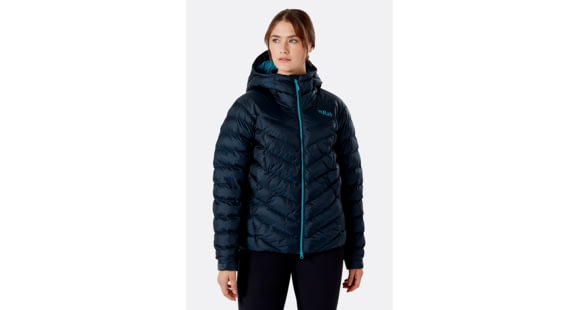 Rab Nebula Pro Jacket - Women's, Beluga, Extra Small, QIO-58-BE-08