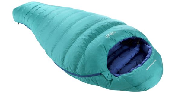 Demo, Rab Neutrino Endurance 600 Sleeping Bag 800 Down - Womens, Tasman, Regular, QSM-47-LZ