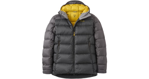 Rab Neutrino Pro Hoody - Men's, Black/Graphene, Extra Large, QDB-85-BGP-XLG