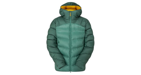 Rab Neutrino Pro Jacket - Women's, Green Slate/Eucalyptus, 16, QDN-96-GSE-16