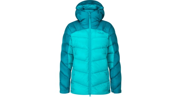 Rab Neutrino Pro Jacket - Women's, Ultramarine/Aquamarine, Extra Large, QDN-96-ULA-16