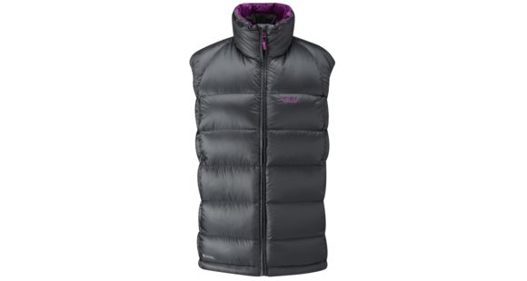 Rab Neutrino Vest - Women's-Beluga/Peony-X-Small