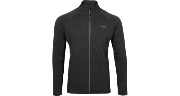 Rab Nexus Full-Zip - Men's, Black, Large, QFF-38-BLK-LRG