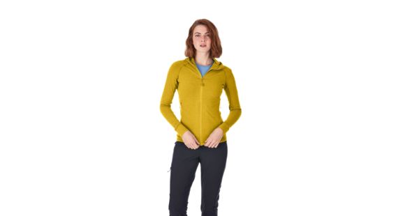 Rab Nexus Jacket - Women's, Dark Sulphur, 10, QFE-69-DS-10