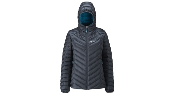 Rab Nimbus Jacket - Women's-Ebony/Tasman-Small