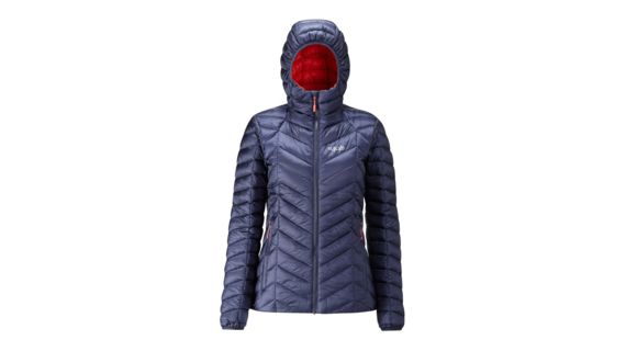 Rab Nimbus Jacket - Women's, Deep Ink/ Passata, 8, QIO-08-DI-08