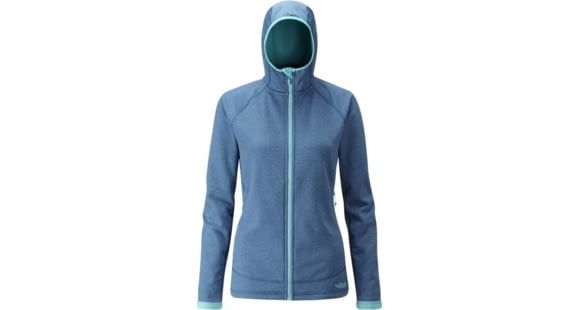 Rab Nucleus Hooded Jacket - Women's, Blazon, 16, QFB-10-BZ-16