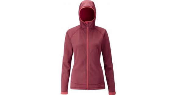 Rab Nucleus Hooded Jacket - Women's, Rococco, 16, QFB-10-RO-16