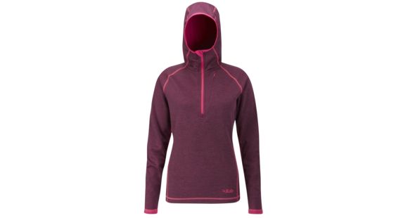 Rab Nucleus Hoody - Women's-Dark Raspberry-Large