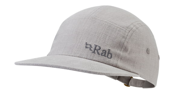 Rab Obtuse 5 Panel Cap, Pewter, One Size, QAB-47-PEW-ONE