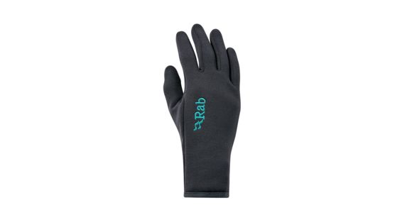Rab Power Stretch Contact Glove - Women's, Beluga, Small, QAH-56-BE-S