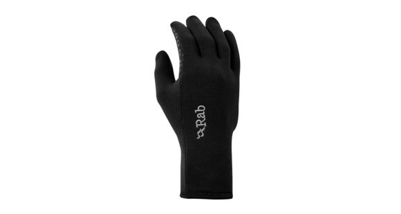 Rab Power Stretch contact Grip Glove - Men's, Black, Extra Large, QAH-53-BL-XL