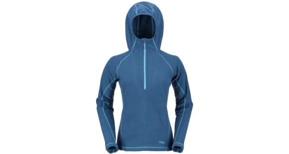 Rab Power Stretch Hoodie - Women's-Ink-Small