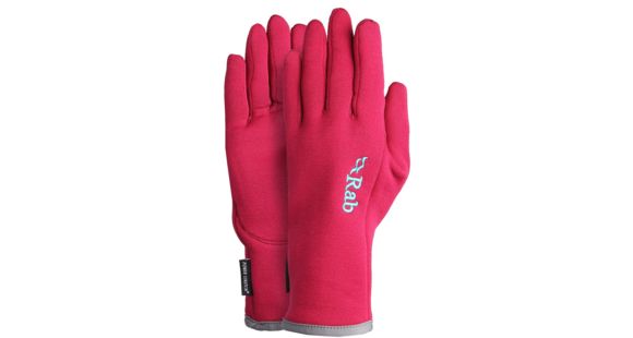 Rab Power Stretch Pro Glove - Women's, Anemone, Large, QAG-65-AN-L