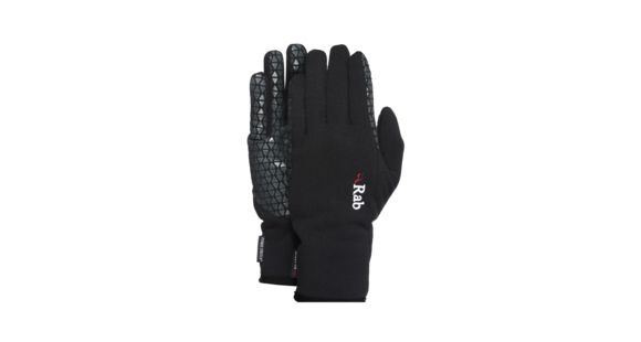 Rab Power Stretch Pro Grip - Women's, Black, Extra Small, QAG-35-BL-XS