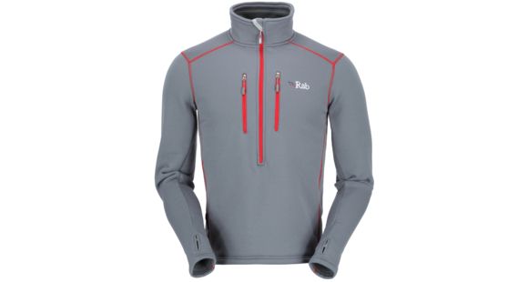 Rab Power Stretch Pro Pull-On - Men's-Smoke-Medium