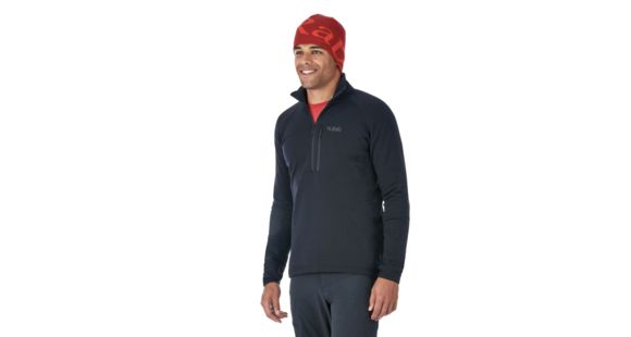Rab Power Stretch Pro Pull-On - Men's, Black, Small, QFE-62-BL-S