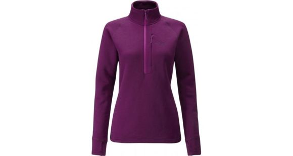 Rab Power Stretch Pro Pull-On Jacket - Women's, Berry, Extra Large, QFE-63-BY-16