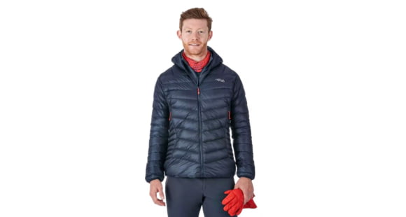Rab Proton Jacket - Men's, Ebony, Extra Large, QDN-73-EB-XL