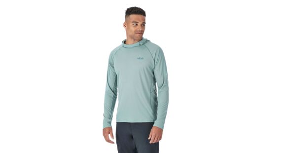 Rab Pulse Hoody - Men's, Silverpine, Large, QBU-75-SV-L