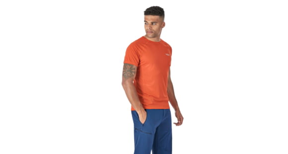 Rab Pulse SS Tee - Men's, Firecracker, Large, QBU-79-FC-L