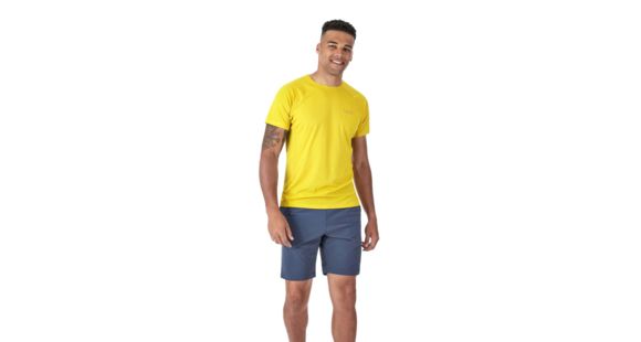 Rab Pulse SS Tee - Men's, Sulphur, Extra Large, QBU-79-SU-XL