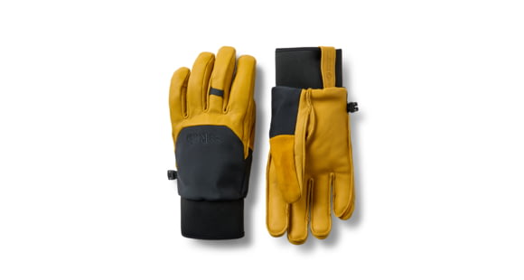Rab Analyst Windstopper Gloves - Unisex, Black, Large, QAJ-79-BLK-LRG