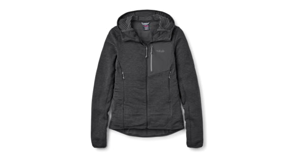 Rab Ascendor Light Hoody - Women's, Black, 16/Extra Large, QFG-59-BLK-16