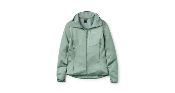 Rab Ascendor Light Hoody - Women's, Dark Fig Green, 10/Small, QFG-59-DFG-10