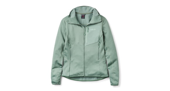 Rab Ascendor Light Hoody - Women's, Dark Fig Green, 16/Extra Large, QFG-59-DFG-16