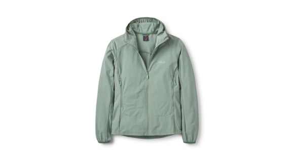 Rab Borealis Hooded Jacket - Women's, Dark Fig Green, 10/Small, QWS-77-DFG-10