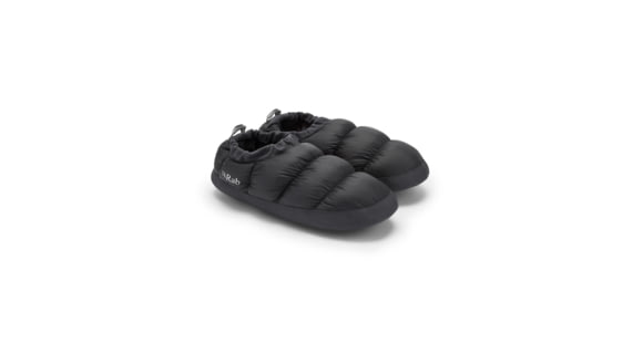 Rab Down Hut Slipper, Black, Extra Large, QAJ-03-BLK-XLG